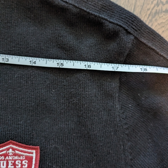 EUC Guess Cotton Knit Zipup - Picture 7 of 9